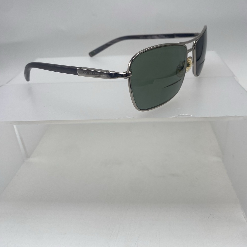 Anne Klein Sunglasses Women FRAME ONLY AK4124 58-16-130 Silver Brown 691 - Picture 11 of 16